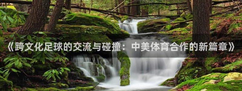  《跨文化足球的交流与碰撞：中美体育合作的新篇章》